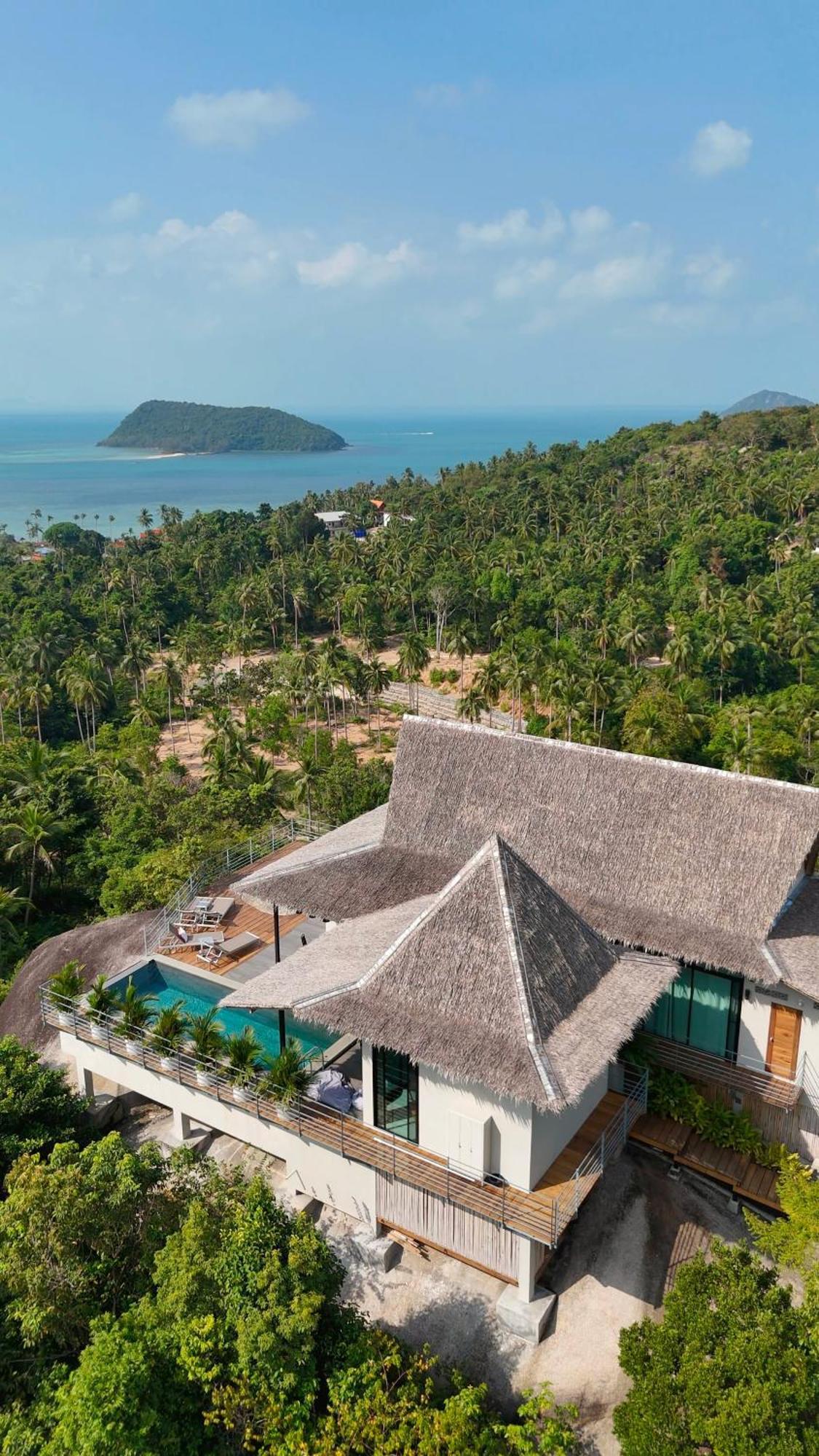 Villa On The Rock - 360 Bay View Thong Sala Exteriér fotografie